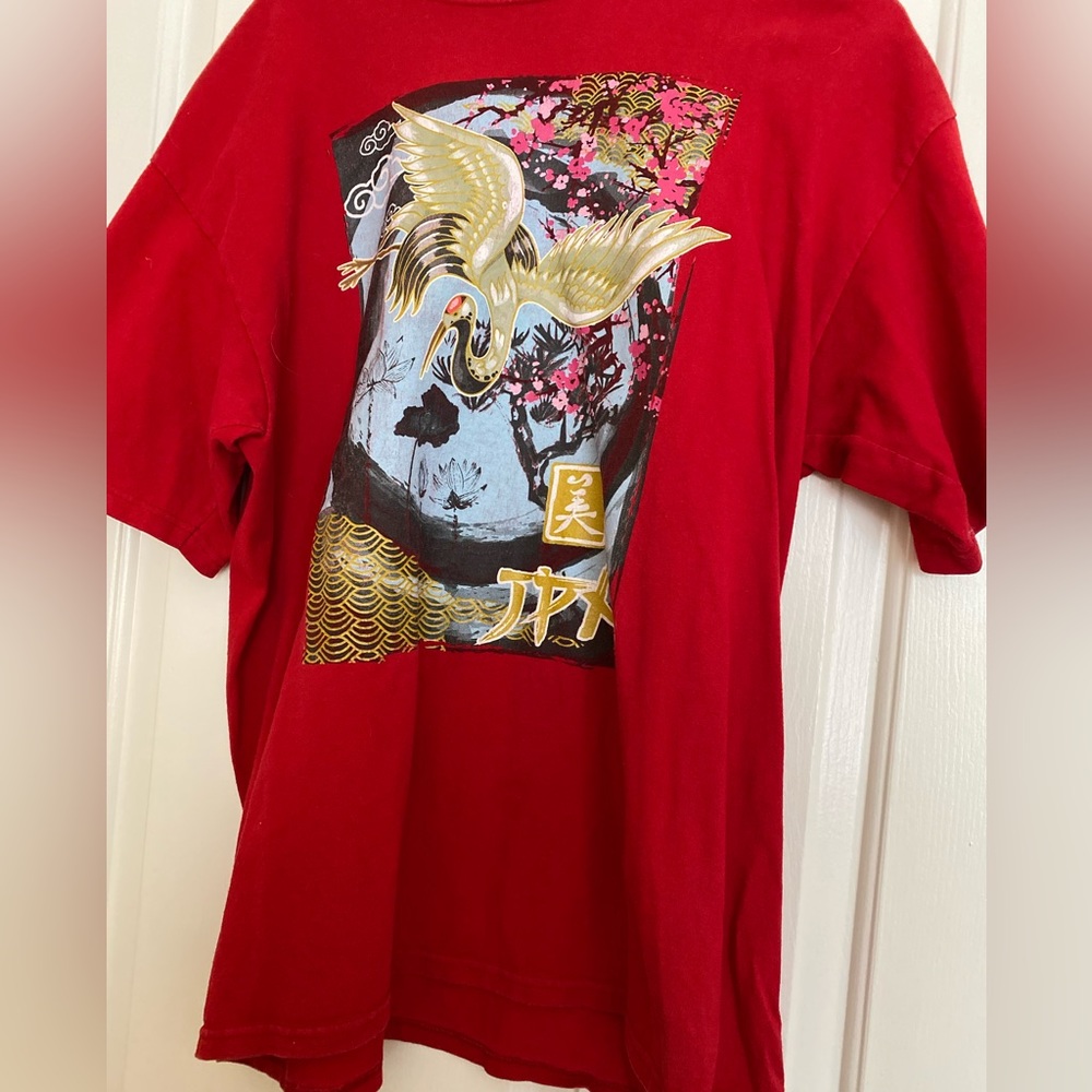 SOLD. Unisex. Vintage . Japanese Art Tee